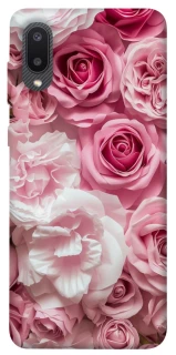 Чохол на Samsung Galaxy A02 Рожеві Квіти фото 1 з 1