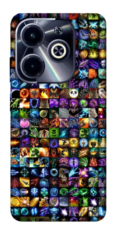 Чохол на Infinix Hot 40i Abilities menu ver.1 фото 1 з 1