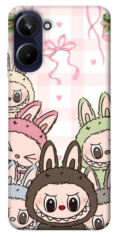 Чехол на Realme 10 4G All Labubu 2 фото 1 из 1