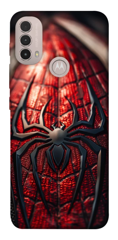Чехол на Motorola Moto E40 Spiderman costume фото 1 из 1