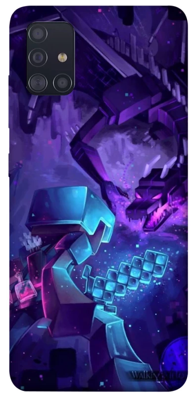 Чехол на Samsung Galaxy A51 Minecraft dragon фото 1 из 1
