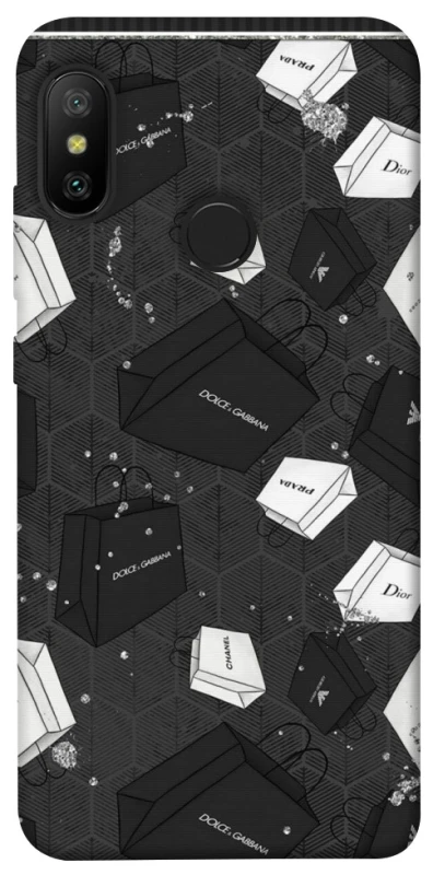 Чехол на Xiaomi Mi A2 Lite / Xiaomi Redmi 6 Pro Fashion collage ver.3 фото 1 из 1