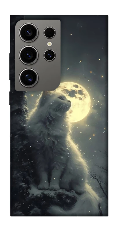 Чехол на Samsung Galaxy S24 Ultra Кот под луной фото 1 из 1