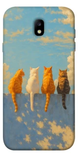 Чехол на Samsung J730 Galaxy J7 (2017) cats on wall фото 1 Чехол на Samsung J730 Galaxy J7 (2017) cats on wall фото 1 из 1