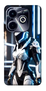 Чехол на Infinix Hot 40i Cyber space girl ver.6 фото 1 из 1