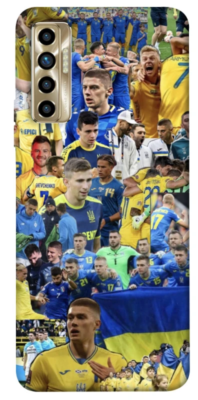 Чохол на TECNO Camon 17P UA-Football ver.6 фото 1 з 1