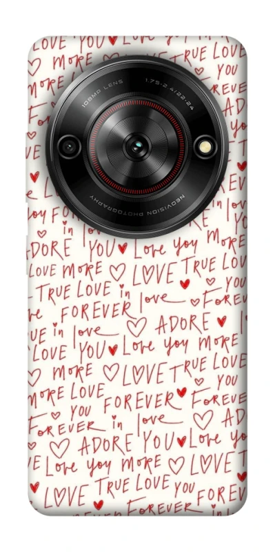 Чехол на ZTE Nubia Focus Love aesthetic ver.4 фото 1 из 1