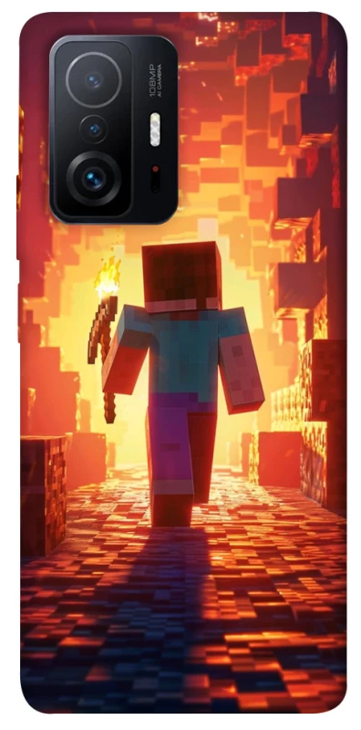 Чохол на Xiaomi 11T / 11T Pro Minecraft adventure фото 1 з 1