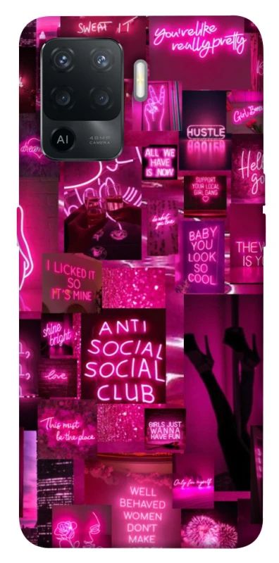 Чохол на Oppo Reno 5 Lite Hot collage ver.7 фото 1 з 1