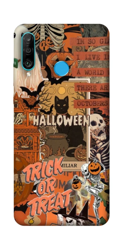 Чохол на Huawei P30 lite Halloween Style ver.3 фото 1 з 1