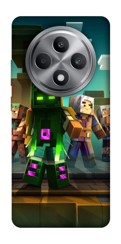Чохол на Oppo Reno 12 F 4G Minecraft dungeon фото 1 з 1