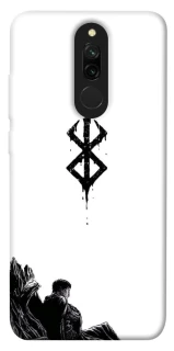 Чохол на Xiaomi Redmi 8 berserk white фото 1 з 1