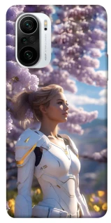 Чехол на Xiaomi Redmi K40 / K40 Pro / K40 Pro+ / Poco F3 Cyber space girl ver.1 фото 1 из 1
