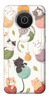 Чохол на Nokia X10 / X20 Funny Kittens фото 1 з 1