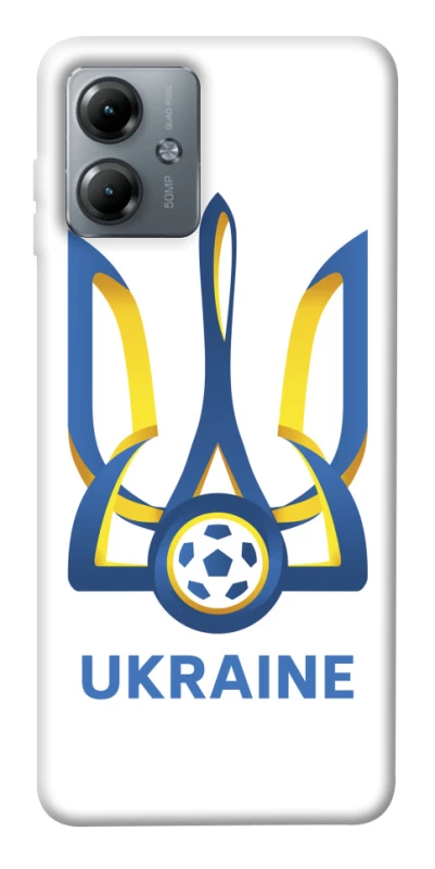 Чохол на Motorola Moto G14 Футбольний Герб v2 фото 1 з 1