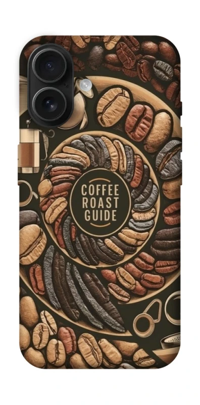 Чохол на Apple iPhone 16 Coffee roast guide фото 1 з 1