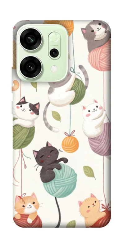 Чохол на Oppo Reno 14 Funny Kittens фото 1 з 1