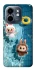 Чохол на Infinix Smart 9 4G / Hot 50i Labubu in the pool фото 1 з 1