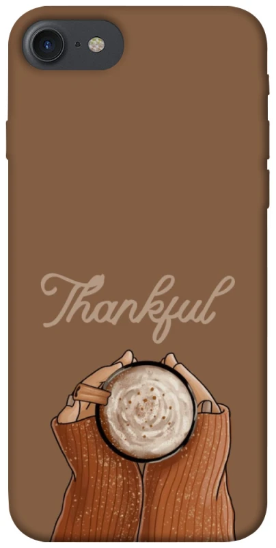 Чохол на Apple iPhone 7 / 8 (4.7") Thankful coffee фото 1 з 1