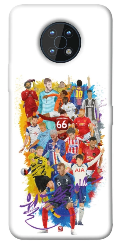 Чехол на Nokia G50 Football Abstract v2 фото 1 из 1