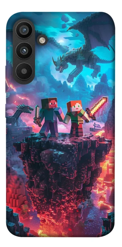 Чохол на Samsung Galaxy A34 5G Minecraft v3 фото 1 з 1