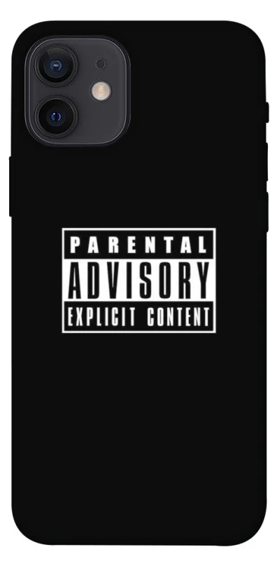Чохол на Apple iPhone 12 (6.1") Parental Advisory Label фото 1 з 1