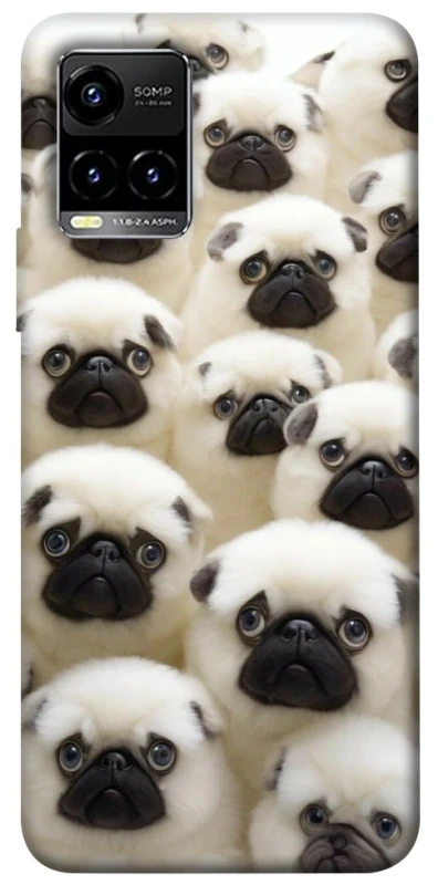 Чохол на Vivo Y21 / Y33s Doggy Pug Love фото 1 з 1