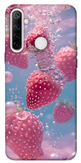 Чохол на Realme 6i Полуниця в воді фото 1 з 1