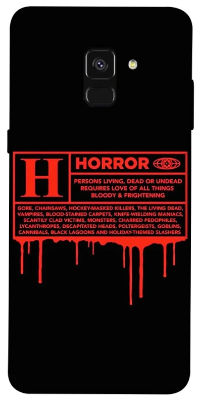 Чохол на Samsung A530 Galaxy A8 (2018) Horror Halloween фото 1 з 1
