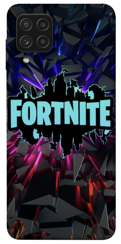Чехол на Samsung Galaxy A22 4G Fortnite logo ver.3 фото 1 из 1