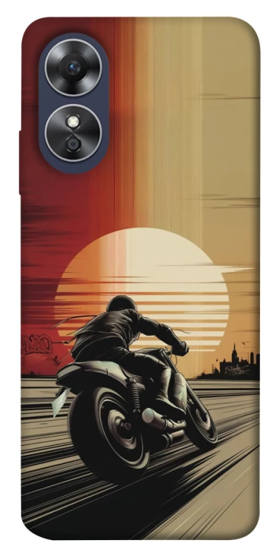 Чехол на Oppo A17 Motorcycle фото 1 из 1