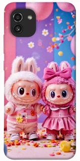 Чехол на Samsung Galaxy A03 Labubu twins ver.2 фото 1 из 1