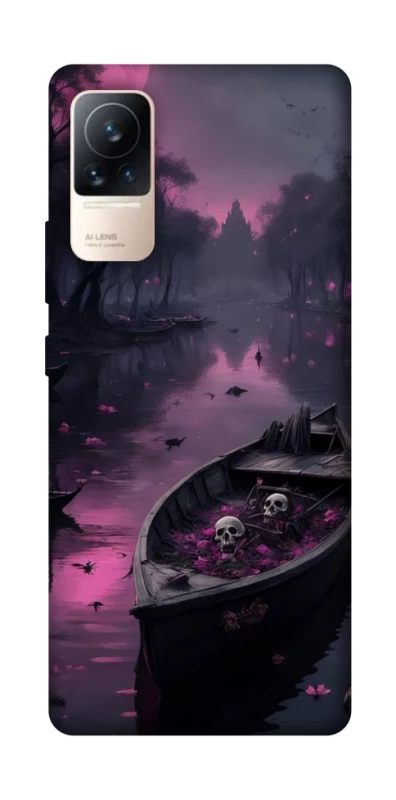 Чохол на Xiaomi Civi 6 Boat and flamingo фото 1 з 1