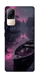 Чехол на Xiaomi Civi 6 Boat and flamingo фото 1 из 1