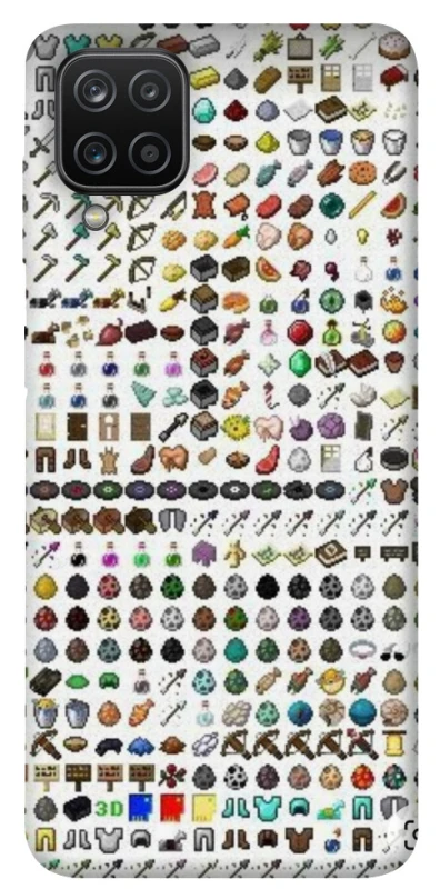 Чехол на Samsung Galaxy A12 Minecraft v2 фото 1 из 1