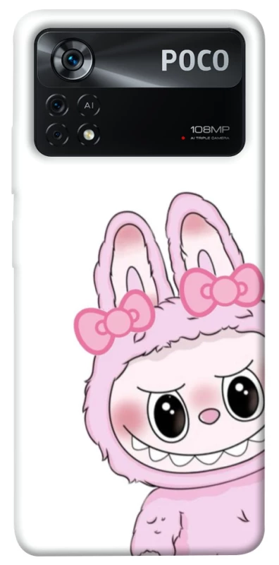 Чохол на Xiaomi Poco X4 Pro 5G Labubu White фото 1 з 1