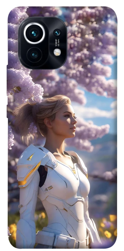 Чохол на Xiaomi Mi 11 Cyber space girl ver.1 фото 1 з 1