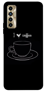 Чохол на TECNO Camon 17P Black coffee фото 1 з 1