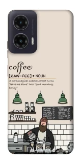 Чохол на Motorola Moto G35 Kaw-fee фото 1 з 1