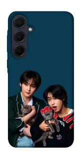 Чехол на Samsung Galaxy A55 Lee Know and Han - Stray Kids фото 1 из 1