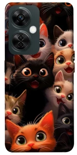 Чохол на OnePlus Nord CE 3 Lite happy cats фото 1 з 1