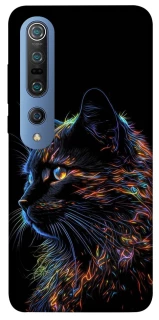 Чохол на Xiaomi Mi 10 / Mi 10 Pro Чорний кіт фото 1 з 1