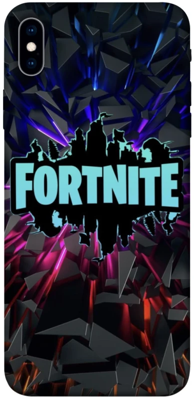 Чохол на Apple iPhone XS Max (6.5") Fortnite logo ver.3 фото 1 з 1