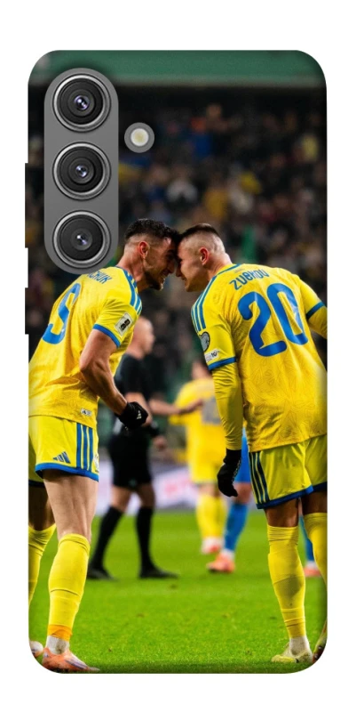 Чехол на Samsung Galaxy S24+ UA-Football ver.2 фото 1 из 1
