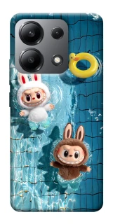 Чохол на Xiaomi Redmi Note 13 4G Labubu in the pool фото 1 з 1