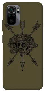 Чехол на Xiaomi Redmi Note 10 / Note 10s Mil skull фото 1 из 1