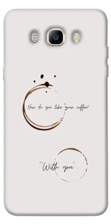 Чохол на Samsung J710F Galaxy J7 (2016) Coffee with you фото 1 з 1