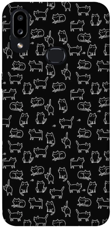 Чохол на Samsung Galaxy A10s Black Cats фото 1 з 1