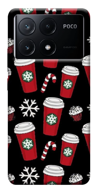 Чохол на Xiaomi Poco X6 Новорічний v40 фото 1 з 1