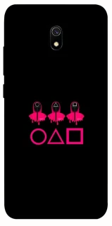 Чехол на Xiaomi Redmi 8a squid game v3 фото 1 из 1